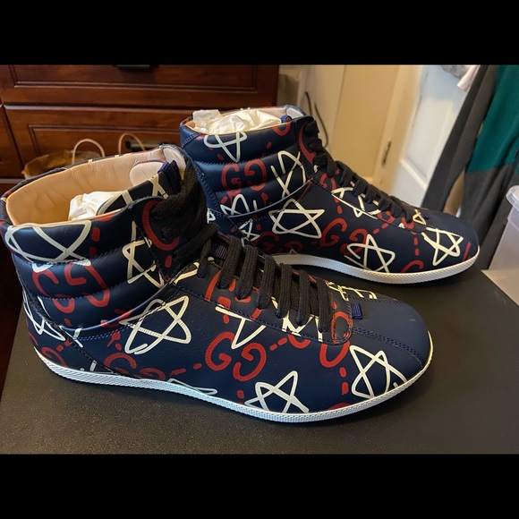 Gucci ghost sneakers - Picture 1 of 5